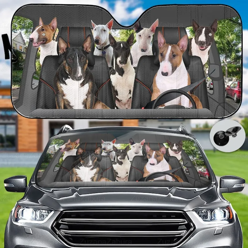 

Автомобильный солнцезащитный козырек Bull Terrier, автомобильный Декор Bull Terrier, солнцезащитный козырек для машины Bull Terrier, подарок для Бультерьера, солнцезащитный козырек для семейной собаки