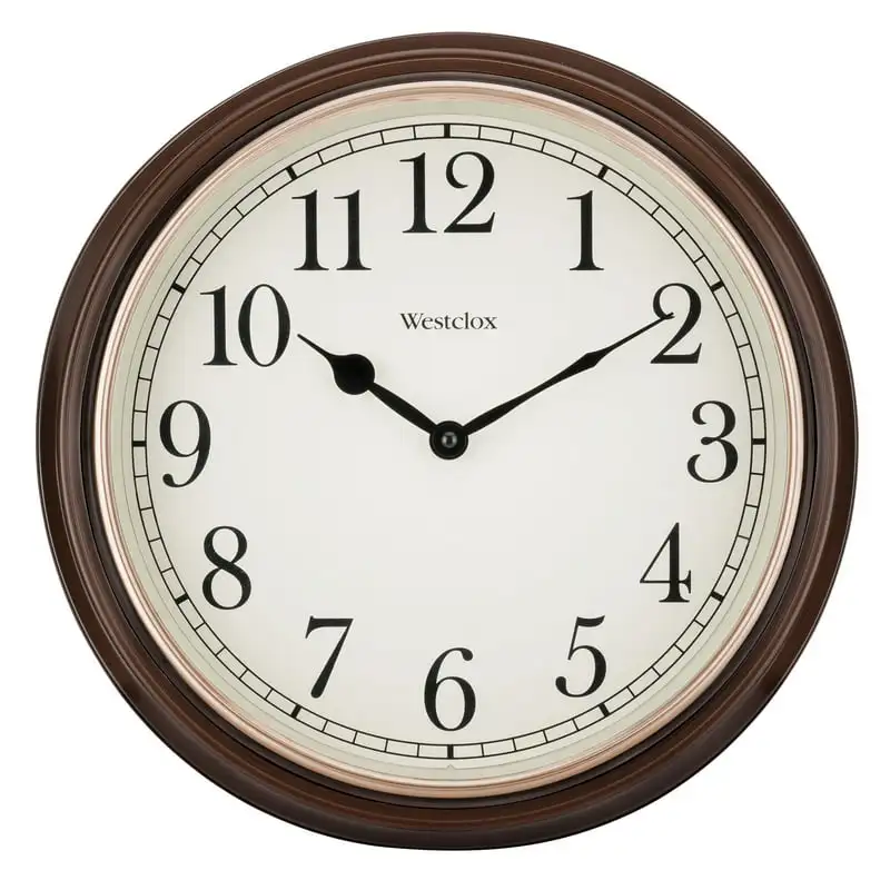 

Round Woodgrain Look Analog QA Wall Clock Wall decor D clock Home decor luxury modern design Watch Wall watch clock Clocks wall