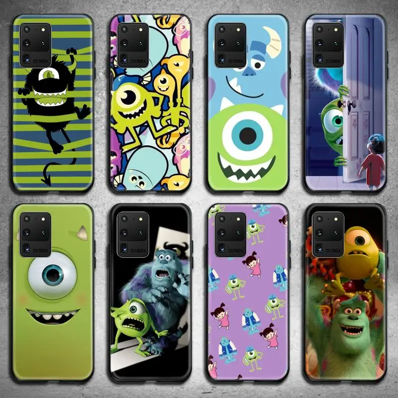 

disney Monsters, Inc. Mike Phone Case For Samsung Galaxy S22 S21 Plus Ultra S20 FE S9 plus S10 5G lite 2020