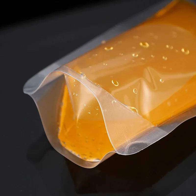 12 шт. пластиковые пакеты с носиком для напитков 100-500 мл