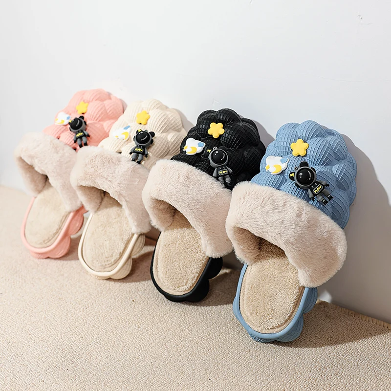 

Fujeak Reflexology Sandals Pillow Slipppers Bubble Slides Funny Massage Spa Slippers Soft Anti-Slip Unisex Stress Relief Slide