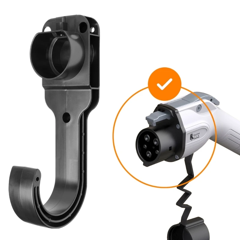 

Водонепроницаемый разъем U90C для зарядного кабеля EV, кобура, кронштейн, органайзер для зарядки для типа 1, Тип 2, EVSE J1772, держатель для штепсель...