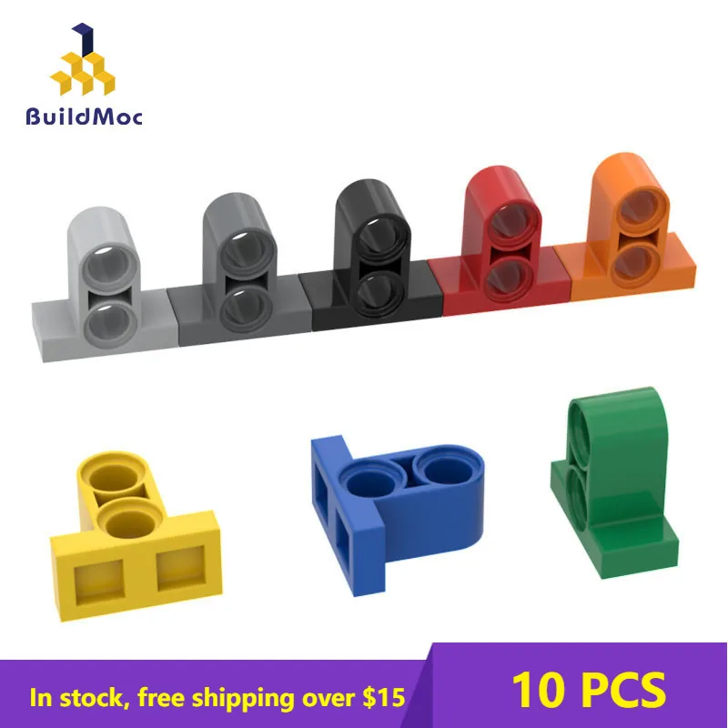 10 шт. кубики MOC, совместимые сборы, частицы 32530, 1x2x1 для строительных блоков, детали «сделай сам», развивающий креативный