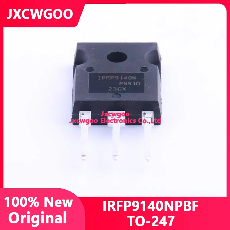 

Jxcwgoo 10pcs IRFP140N 100% Original IRFP9140N Imported MOSFET P-channel TO-247 23A 33A IRFP9140NPBF New IRFP140NPBF