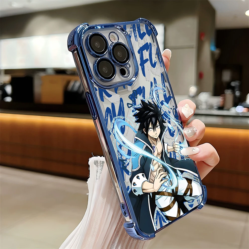 Чехол с покрытием FAIRY TAIL для Xiaomi 14 14Pro 13 Pro Poco F4 F5 X5 X3 4G 5G противоударный защитный