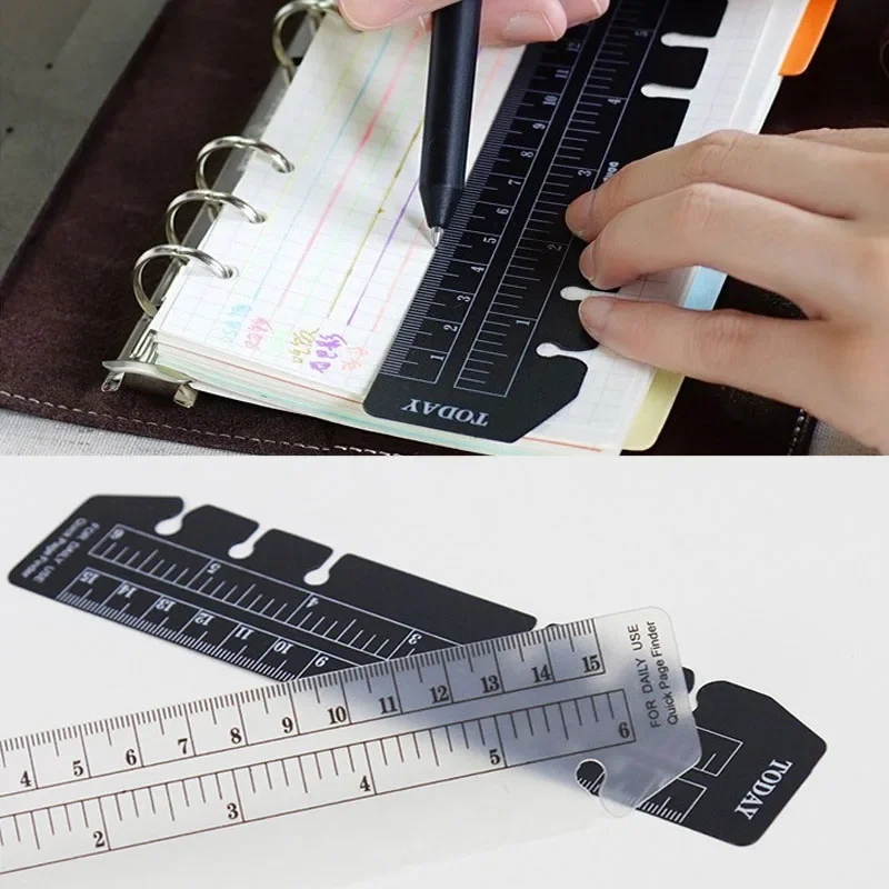 Линейка A4 B5 A5 A6 A7 PP матовый планировщик повестка дня на 6 отверстий вкладыш