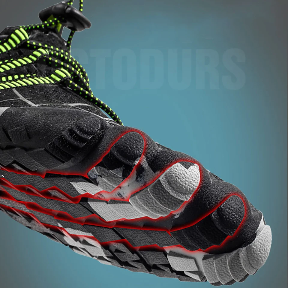 Loekeah Unisex Aqua Shoes Fashion Elastic Summer Water Shoes Men Women Quick-Drying Anti-Slip Upstream Swimming Sneakers