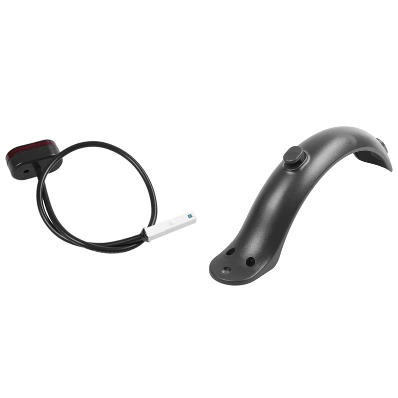 

New Hot 6Pcs Rear Wheel Mudguard Fender Guard & 5Pcs Rear Tail Lamp Stoplight Brake Lights With Line