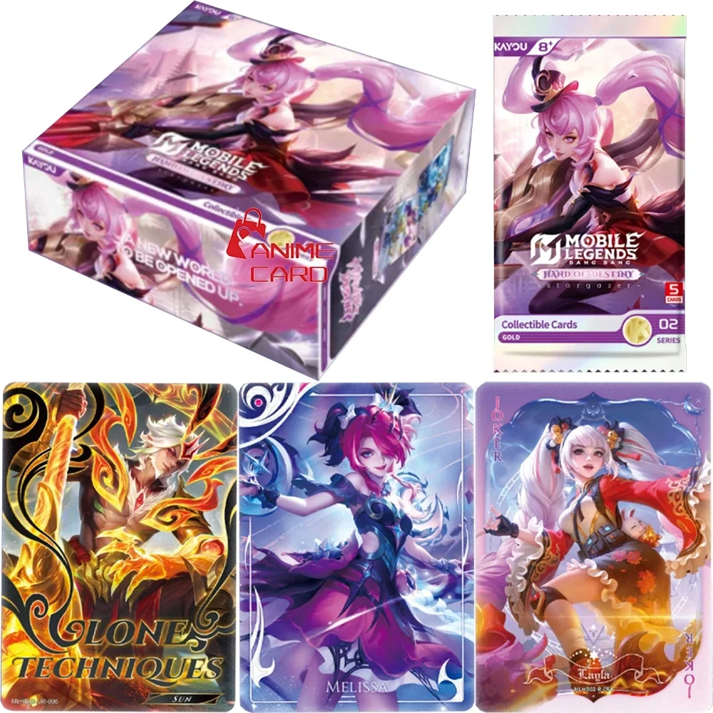 Фото Оригинальная коллекционная игровая карта KAYOU Mobile Legends MLBB (английская версия) «Межзвездное путешествие» – игрушка-подарок №1