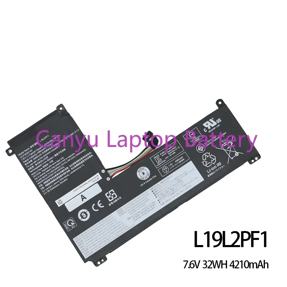 2024 L19L2PF1 2ICP4/59/140 аккумулятор для Lenovo B10W42964 SB10W42960 7 6 В 32 Втч 4210 мАч новый ноутбука