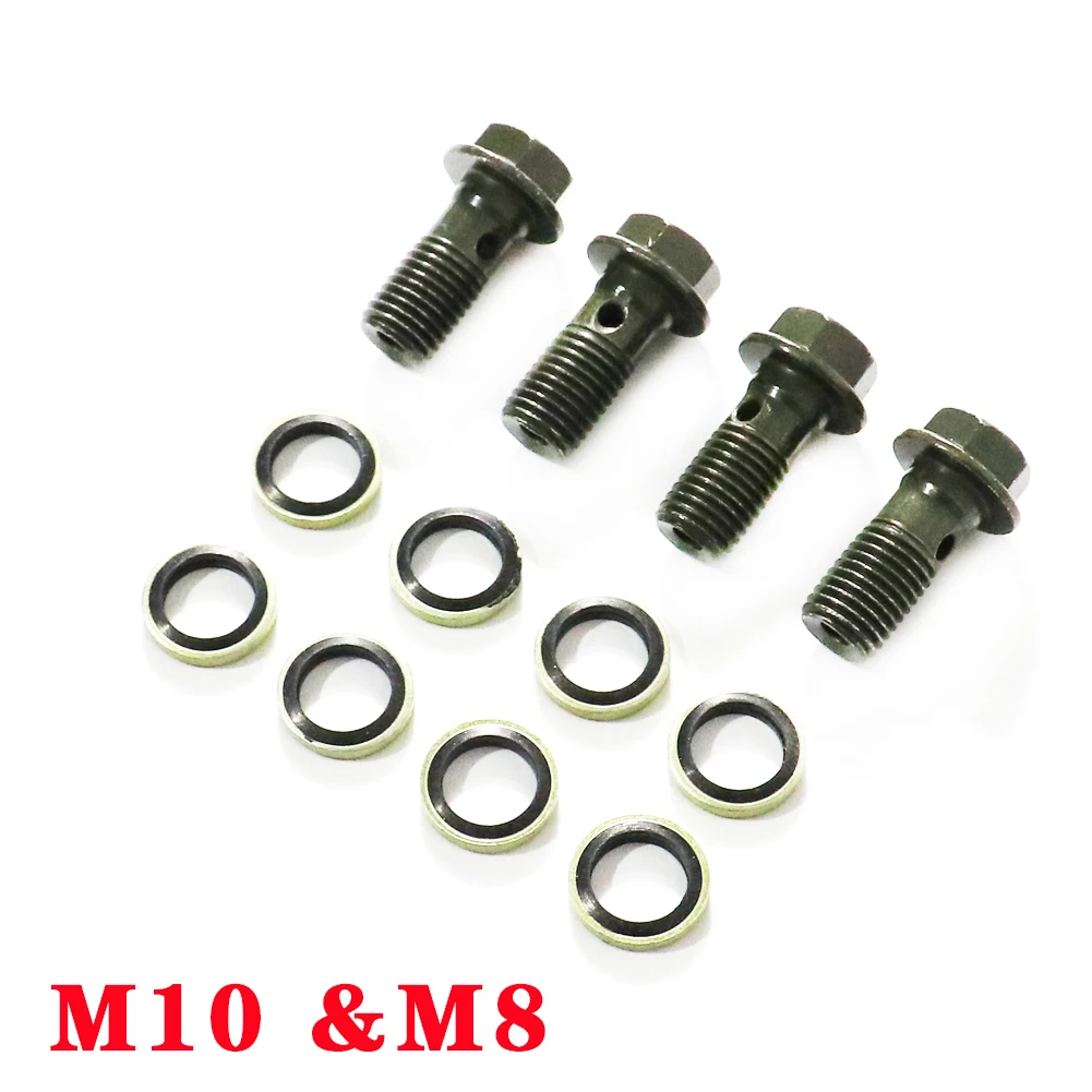 

Гидравлическая муфта и тормозной Масляный шланг топливный шланг масляный радиатор установка алюминиевые Болты M10 для конца соединителя