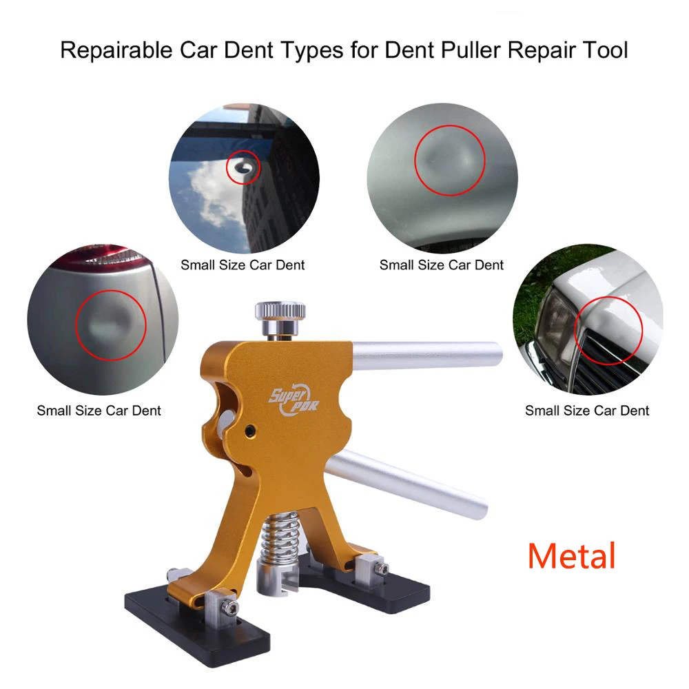 

Super PDR Gold Dent Lifter Car Paintless Dent Repair Tool Professional Dent Damage Removal Puller Auto Dent fix Tool