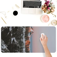 computer office accessories supplies keyboards mouse pad square large mousepad dustproof snowy mountains desk pads mats gift xxl