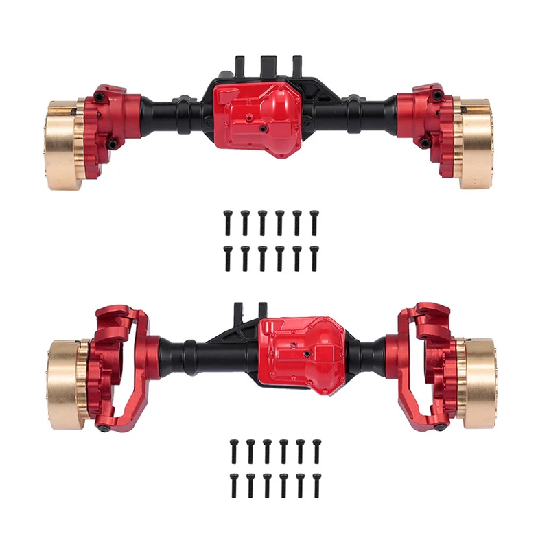 Металлический передний задний мост ось вал для 1/10 Traxxas TRX-4 RC Crawler Car DIY RC аксессуары