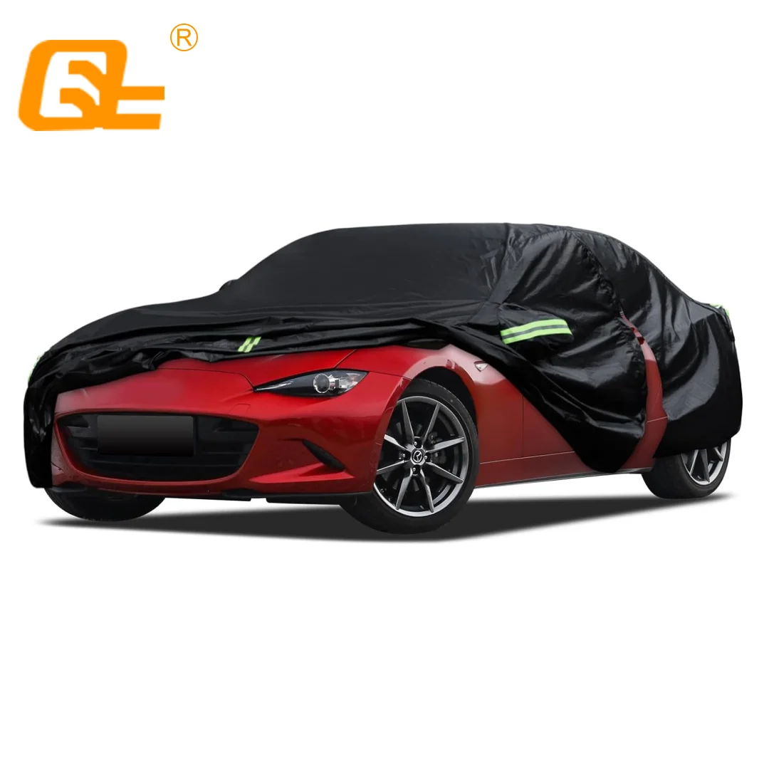 

Автомобильный чехол на заказ, подходит для Mazda MX-5 Miata, водонепроницаемый, всепогодный, для автомобилей, полный внешний чехол, защита от солнца, дождя и снега