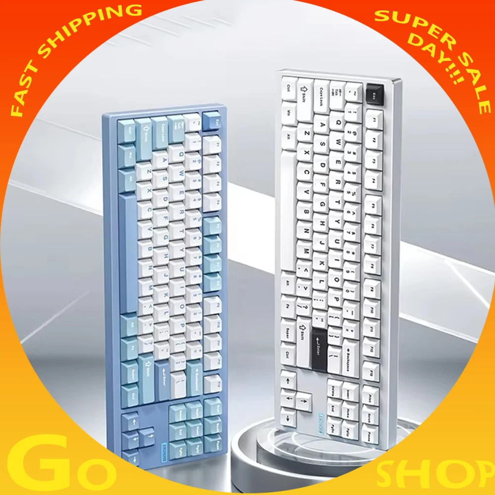 MCHOSE GX87 V2 Механическая клавиатура с ЧПУ алюминиевый корпус 3s быстросъемное