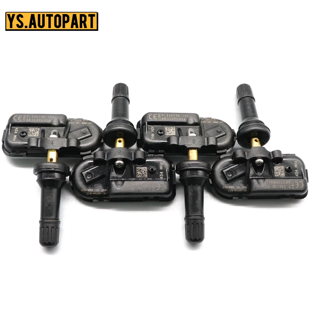 Система контроля давления в шинах для автомобилей Jeep Cherokee RAM 1500 CLASSIC 2500 3500 2014-2020 434 МГц 68157568AA Система контроля давления в шинах для автомобилей Jeep Cherokee RAM 1500 CLASSIC 2500 3500 2014-2020 434 МГц 68157568AA