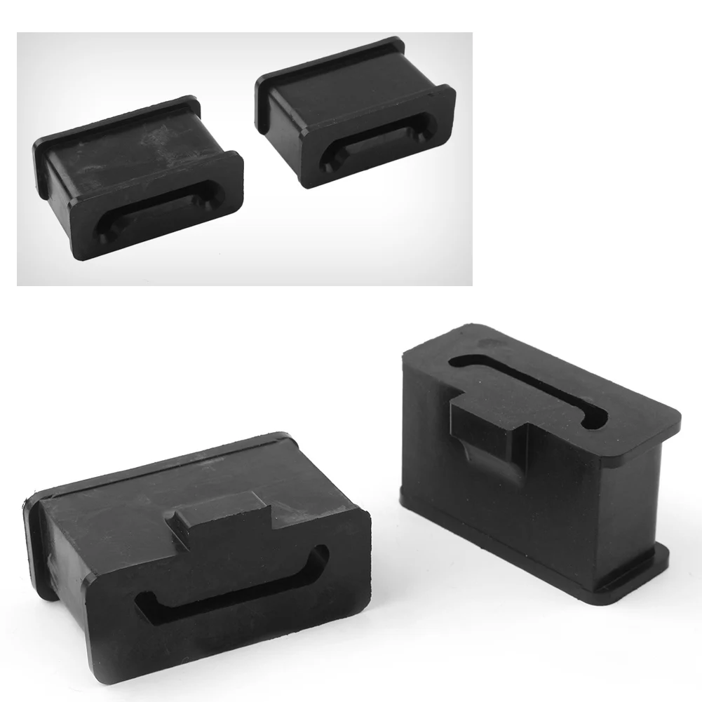 Motorcycle Muffler Mounts Drag Specialties Replacement For Harley FLT FLHT FLHR FLHX FLTR 1985-2017 Rubber