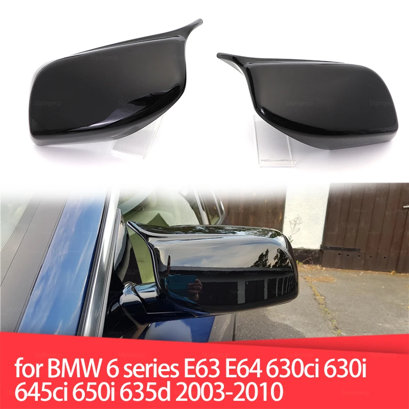 

for BMW 5 series E60 E61 520i 523i 525i 528i 530i 535i 540i 545i 550i 520d 525d 03-10 Door Wing Mirror Cover Covers M Look Caps