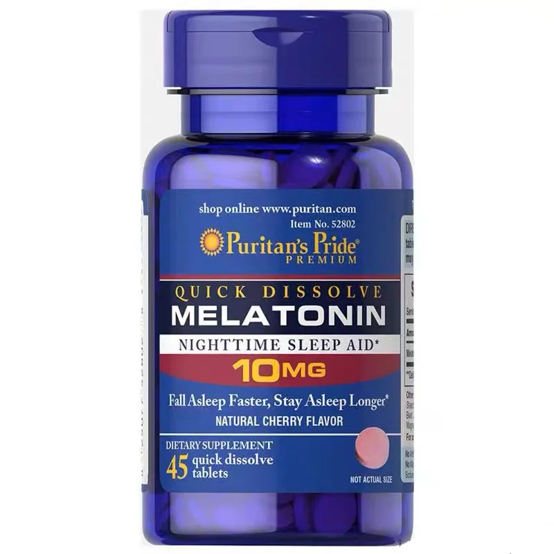 

Melatonin 10 mg Strawberry 45 Tablets Melatonin Tablets