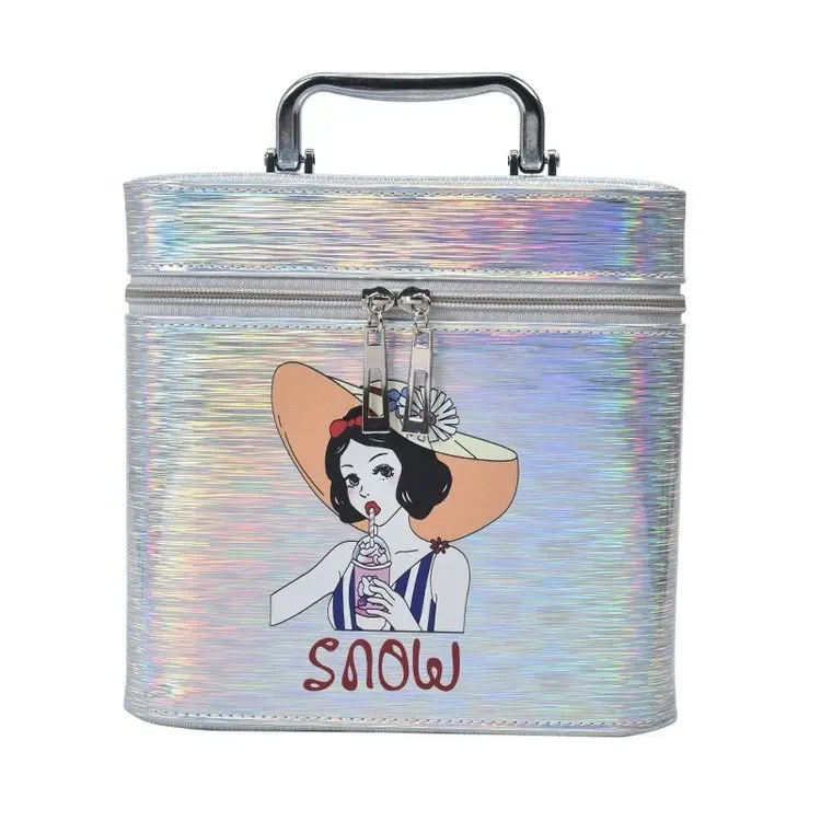 

Большая коробка для хранения косметики из искусственной кожи, дорожный органайзер, сумки для женщин, женская сумка, косметичка, чехол, косме...