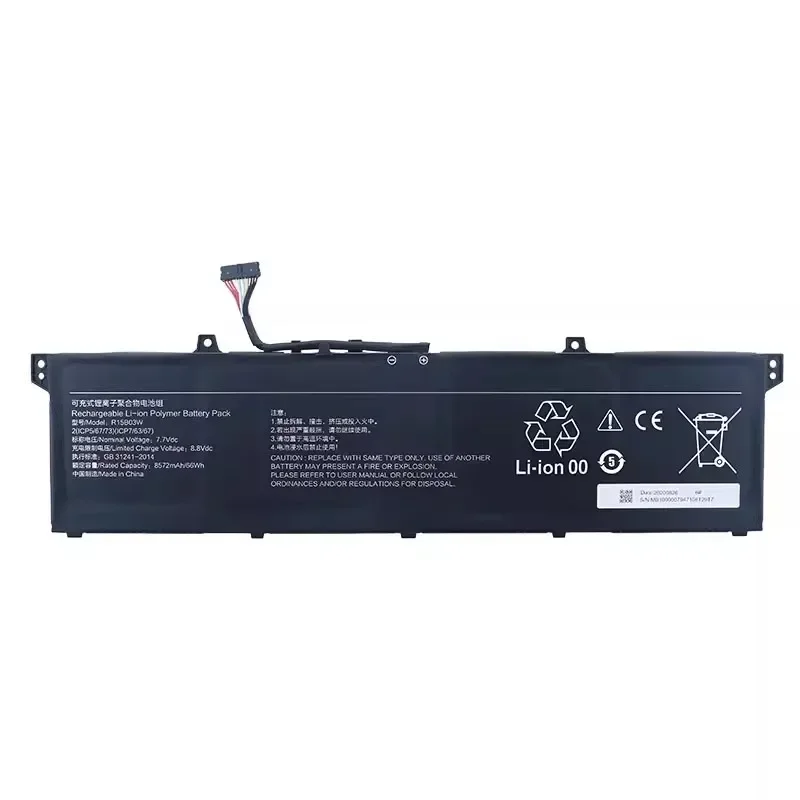 Новый аккумулятор для ноутбука R15B03W Xiaomi Pro 15 2021 дюймов дисплей с OLED-экраном