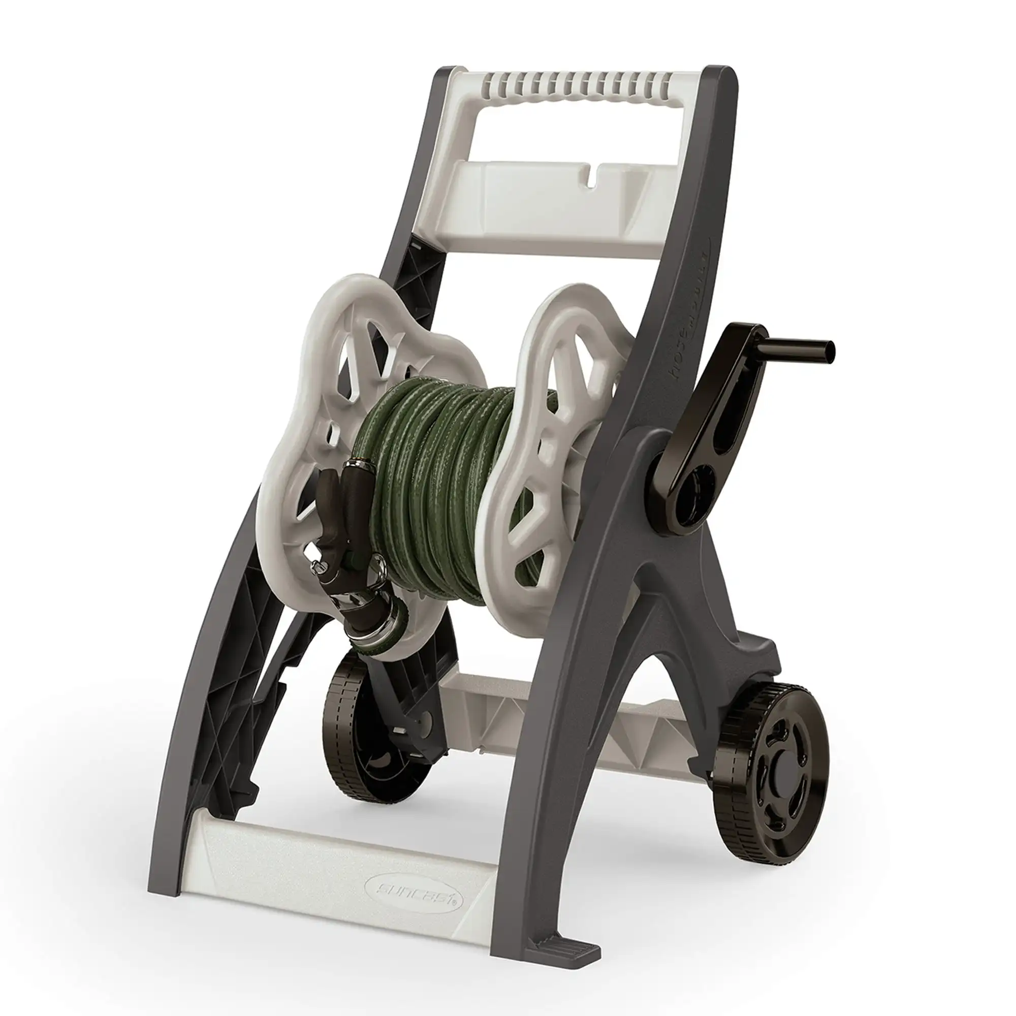 175 Ft. Hosemobile Hose Reel Cart, Gray  Garden Watering