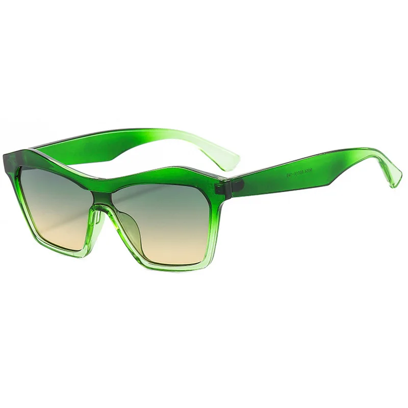 

Luxury Brand Designer Cate eye Square Sunglasses Women For Men Fashion Grandient Frame Popular Travel Sun Glasses UV400