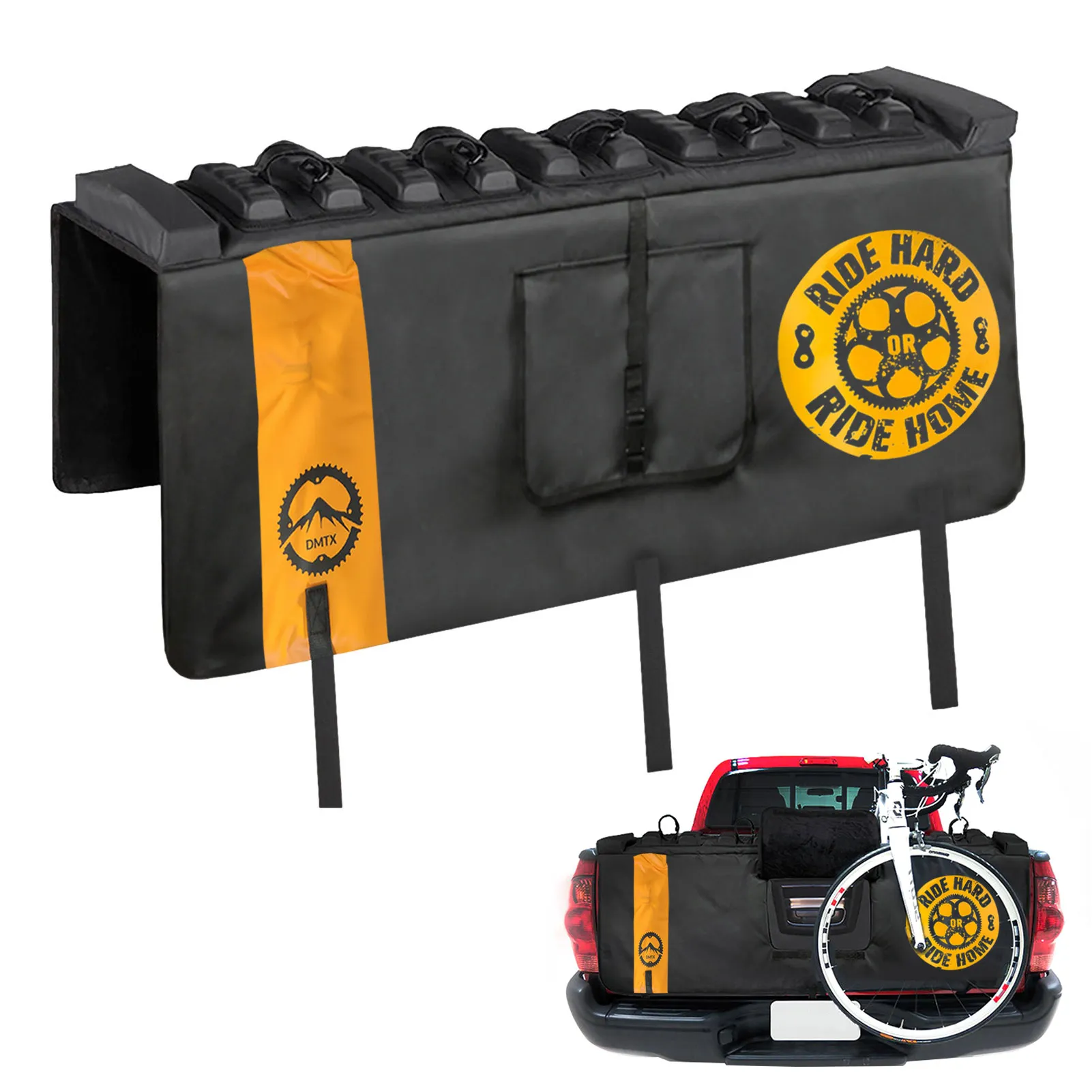

Tailgate Protection Pad Tailgate Pad For Mountain Bike Tailgate Protection Pad With Tool Pockets Tailgate Cover For Bike Fits
