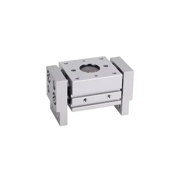 Пневматический палец широкий цилиндр с параллельным открытием и закрыванием