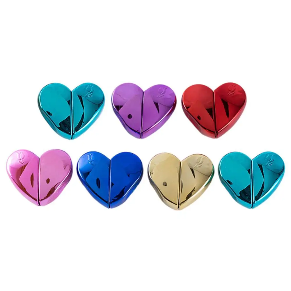 

Portable 25ml Refillable Love Heart Metal Empty Perfume Bottle Travel Atomizer