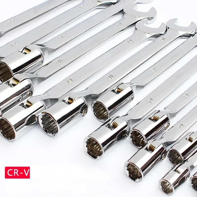 8-22 мм 12-точечный метрический гаечный ключ PT с поворотной головкой комбинация