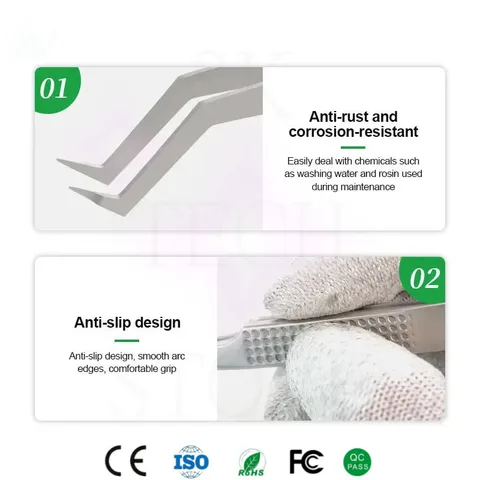 ST-20L Пинцет для позиционирования чипа для печатной платы, штифты для интегральных схем, аксессуары для небольших устройств, ремонтный пинцет RELIFE