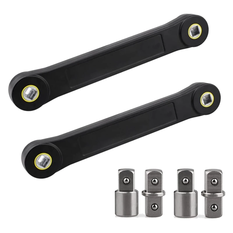 

2Pcs Tight Reach Extension Wrench,Universal Extension Wrench For Hard-To-Reach Areas, Combination Wrench Car Repair Tool