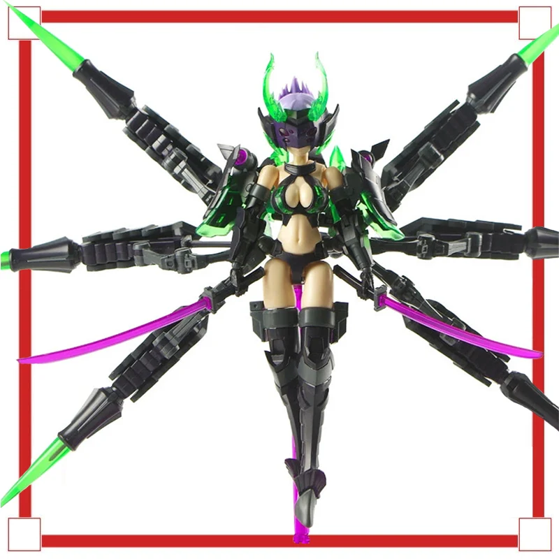 

ATKGIRL ARACHNE Arakne Spider Machine Girl 2.0 E-Model 1/12 Anime Action Figure Toy Assembled Movable Model Toy
