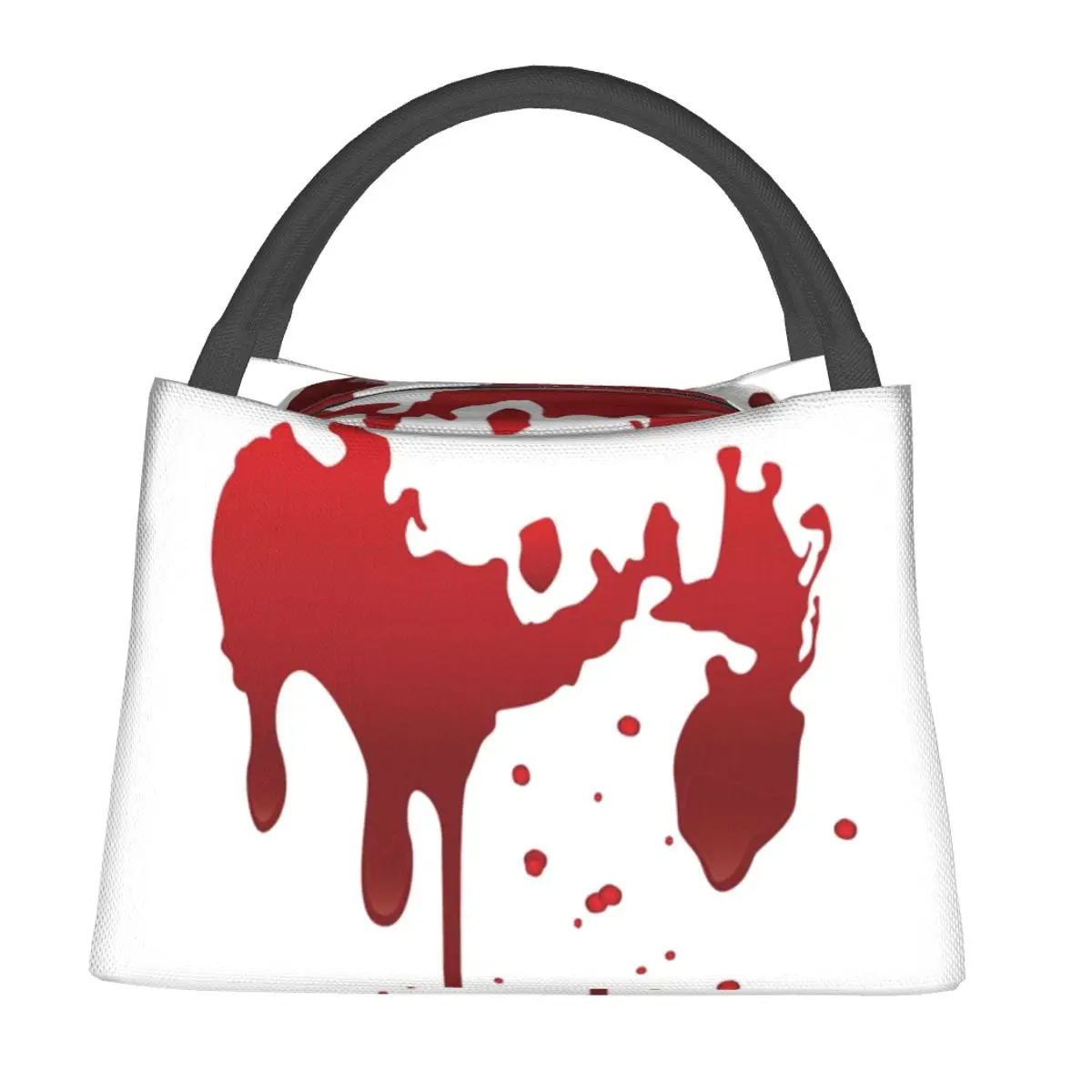 

Born To Shit Bleeding Lunch Bag Male Funny Words Outdoor Picnic Lunch Box Casual Print Thermal Lunch Bags Waterproof Cooler Bag