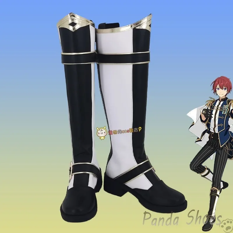 Ensemble Stars Suou Tsukasa Обувь для косплея Комикс Аниме Игра Рыцари Cos Длинные сапоги