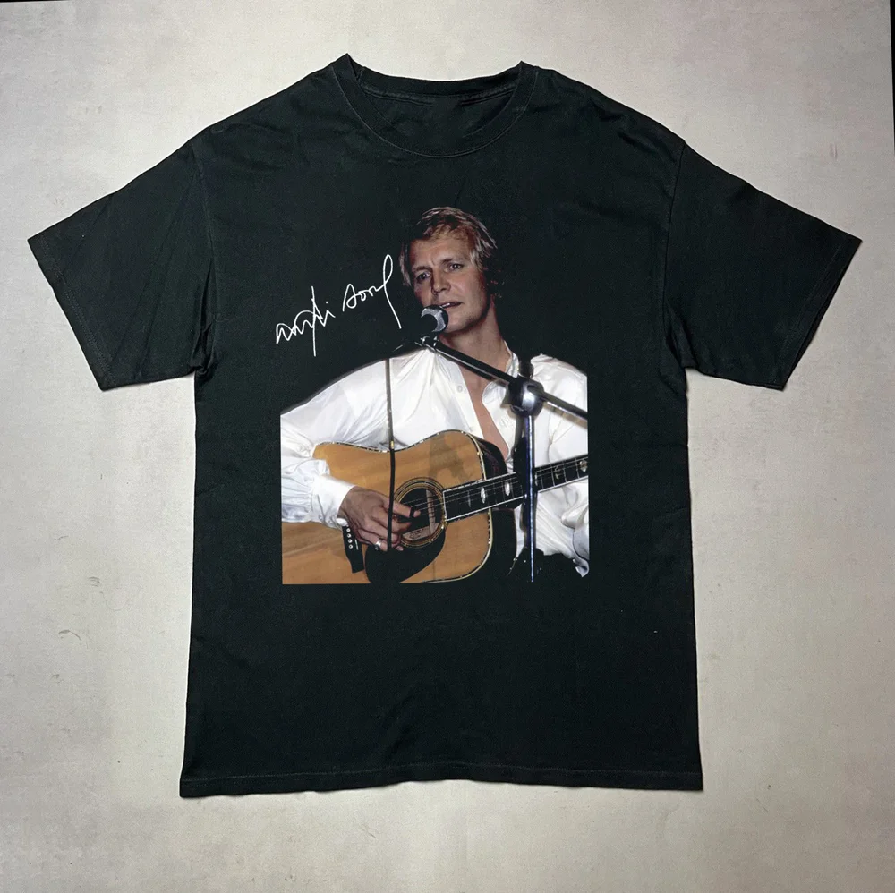 Футболка унисекс David Soul All Size с надписью His Guitar