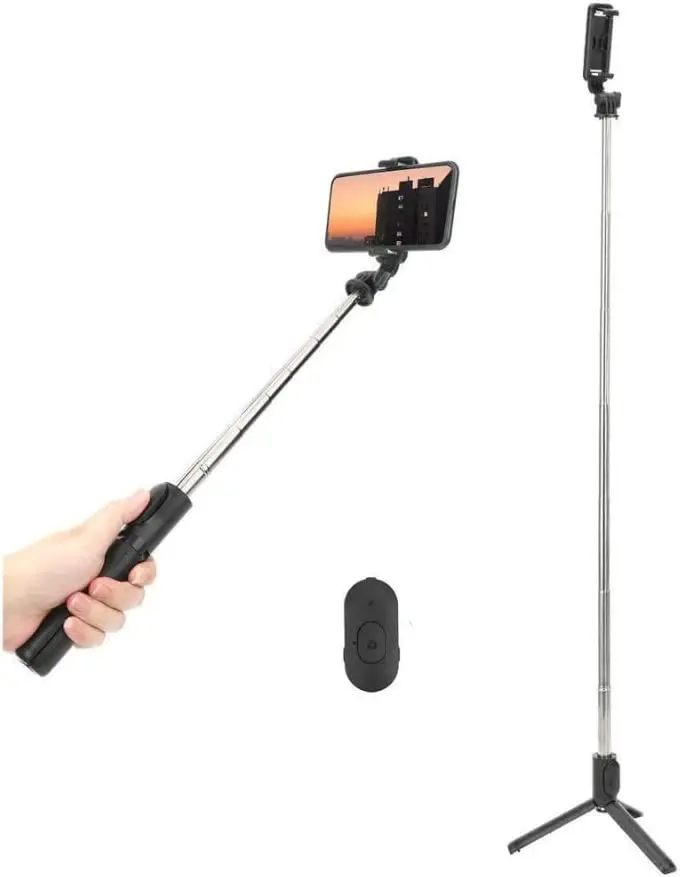 

2023 NEW Bastão de Selfie e Tripé para Smartphone e Câmera estabilizador de filmagem para celular