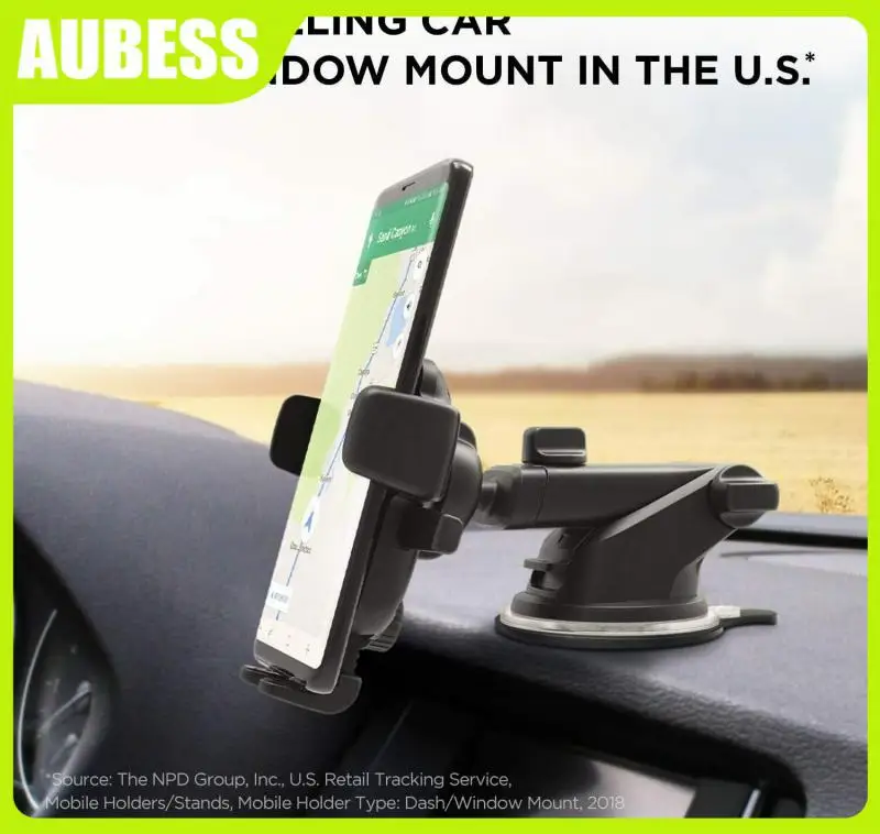 

Universal Mobile Phone Support Durable Car Windshield Stand 360 Degree Rotation Multifunctional Car Accessories Car Holder