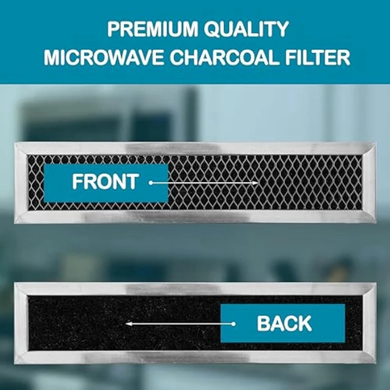 4 шт. для GE WB02X11550 JX81L Frigidaire 5304464577 микроволновый рециркуляционный угольный фильтр