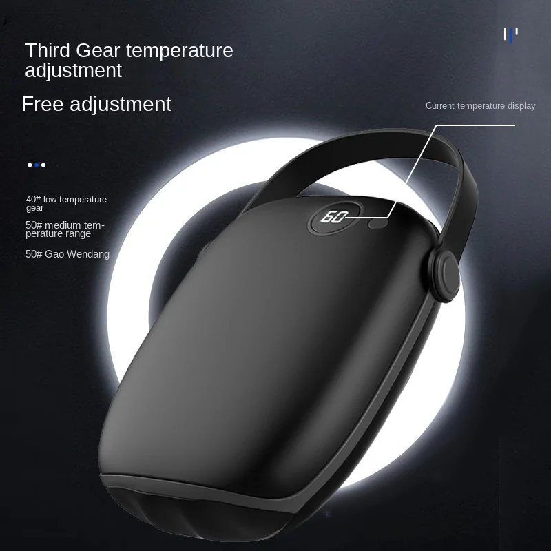 

10000mAh Warm Hands Bao Power Bank 2-in-1 Mobile Power Supply Warm Hands Bao is suitable for iPhone, Xiaomi, and Huawei