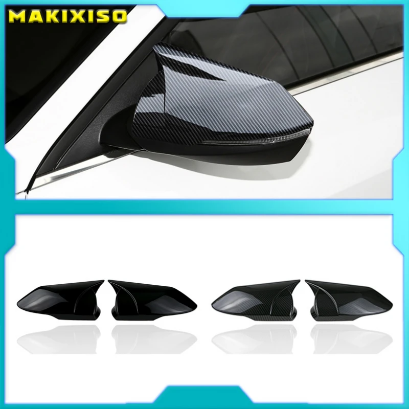 

For Hyundai Elantra 2021 Mirror Modified Horn Rearview Mirror Shell Cover