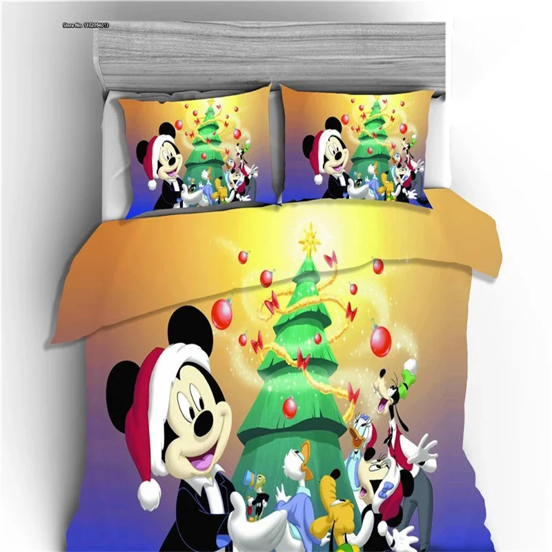 Детский комплект постельного белья Микки Маус с цифровым 3D-принтом |