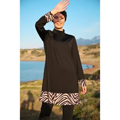 

Marina Full Covered 1978-Black Islamic Kurallar Modern Jowl Game
