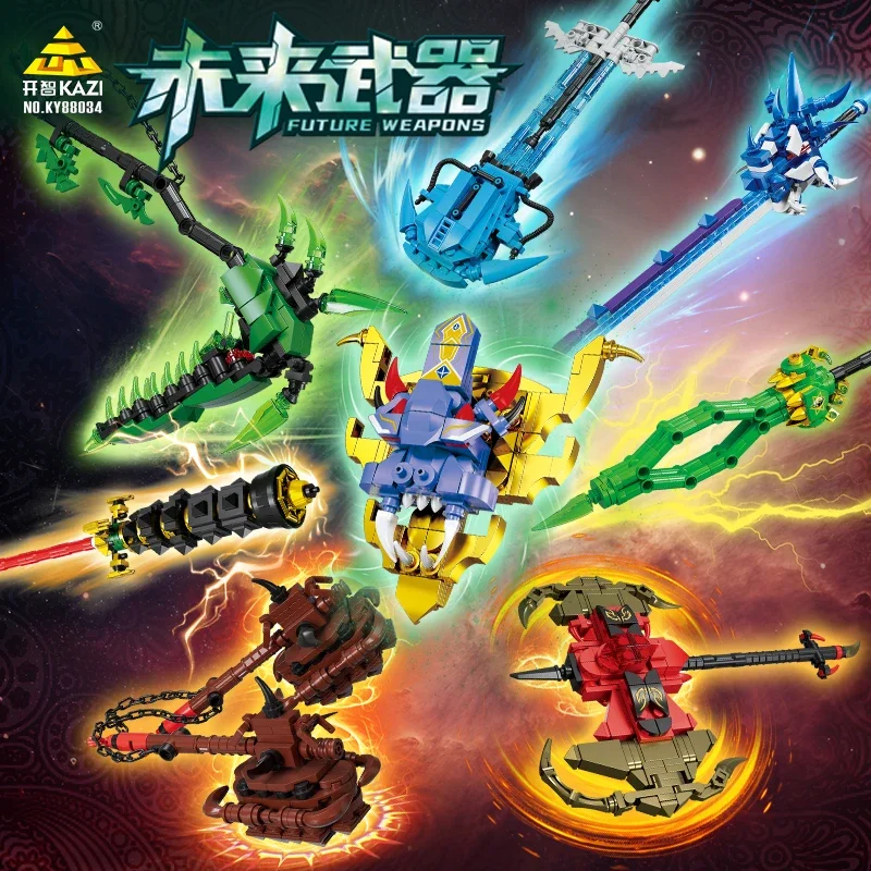 1205 + шт. Детский конструктор ледяной дракон