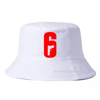 rainbow six bucket hats fashion snapback hat outdoor casual hunting fisherman hat harajuku pop fishing cap