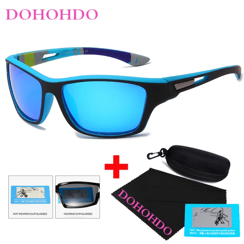 

DOHOHDO Luxury Brand Designer Polarized Sunglasses Men Driving Shades Women Sun Glasses Sports Goggles Anti Glare Eyewear Oculos