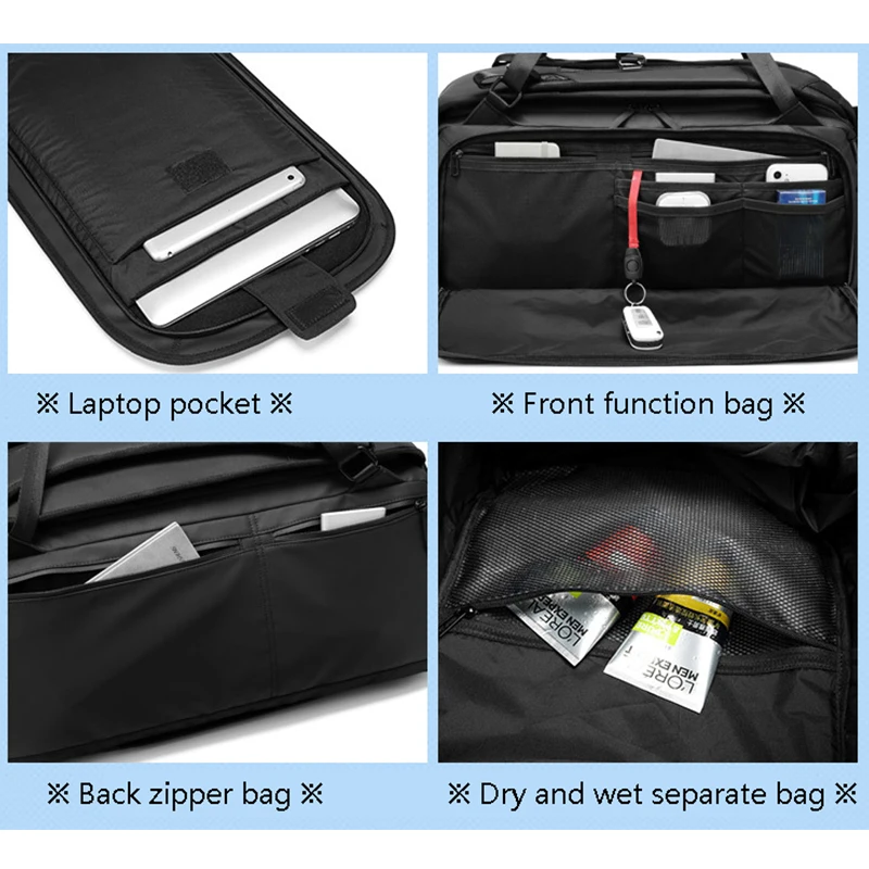 Мужская многофункциональная женская спортивная сумка для фитнеса уличная