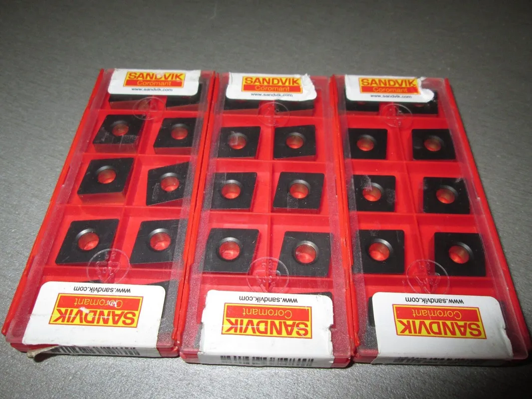 

SANDVI K CNMA120408-KR 3205 Carbide Inserts For Cast Iron 10PCS External Turning Tool